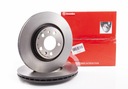 тормозні диски BREMBO перед - AUDI A4 B8 314mm