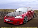 HONDA CIVIC VI * PARE-CHOCS AVANT * DJ-TUNING photo 1 - milautoparts-fr.ukrlive.com