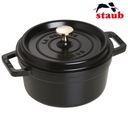 Liatinový hrniec okrúhly 2.2l Black La Cocotte Staub Značka Staub