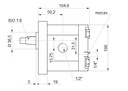 OZUBENÁ HYDRAULICKÁ JEDNOTKA 11cm3 3500otr Katalógové číslo dielu A.1.37.30.011