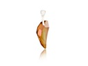 Серебряный кулон Ag Swarovski ENGELKE коричневый клык