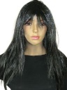 ЧЕРНЫЙ ПАРИК, ЧЕРНЫЕ ДЛИННЫЕ ПРЯМЫЕ ВОЛОСЫ