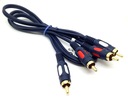 Przyłącze kabel CHINCH 2x RCA na 2xRCA 1,5m