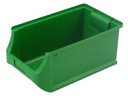 Skladový kontajner zelený č. 4 - 350x205x150 mm Hmotnosť (s balením) 0.8 kg