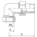 Ferro Uhlová skrutka 1&quot; mosadzná SGU8 (N) EAN (GTIN) 5901095610066