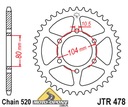 CHAIN + STARS KAWASAKI Z750 04-12R ZR 750 DID photo 3 - milautoparts-fr.ukrlive.com