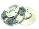Диски х2 + колодки ПЕРЕДНИЕ AUDI 100 A4 B5 A6 C4 288x15