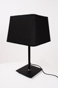 Nočná stolná lampa čierna E27 spálňa Kolekcia dmcollection