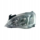 Opel Corsa C Combo 2000-2003 Reflektor Lampa przód LEWA