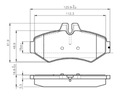 KRAFT AUTOMOTIVE 6011097 SET PADS HAMULCOWYCH, BRAKES TARCZOWE photo 6 - milautoparts-fr.ukrlive.com