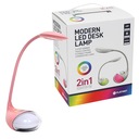 LED stolná lampa Activejet RAINBOW RGB biela Štýl moderný