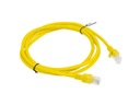 Kabel krosowy patchcord U/UTP kat.6 1,5m żółty PCU Kod producenta Z23043