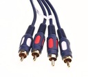 КАБЕЛЬ 2XRCA - 2XRCA ПОДДЮЖЕК 2- RCA каплевидный, 5 м, fv