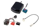 ISO-разъем + антенный адаптер + GPS-антенна для установки AUDI RNS-E под ISO