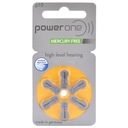 6x Sluchové baterie 10 PR70 p10 Power One Varta 10 Váha výrobku včetně jednotkového obalu 0.1 kg