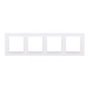 SIMON 10 четырехместная рама белая CR4/11