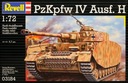 Model do sklejania Revell czołg PzKpfw. IV Ausf.H Okres II wojna  światowa