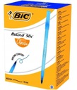 Шариковая ручка BIC Round Stic Classic, синяя, 60 шт.