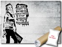 FOTOTAPETA MURAL BANKSY 16A FXL 208x146 F2899