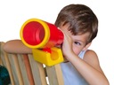 LUX телескоп зрительная труба игрушка детская игровая площадка аксессуары JF сине-желтый