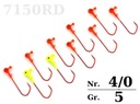 10 джемперов COD JIG VMC BARBARIAN RD № 4/0-5г