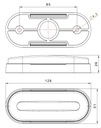 ROOF LIGHT LAMP SIDELIGHT FROM KIERUNKIEM FT-071 LED NEON photo 2 - milautoparts-fr.ukrlive.com