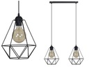 Подвесной светильник Modern Loft Retro Edison 2х60Вт