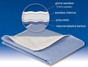 Viacúčelová podložka 85x90 nepremokavá hygienická podložka na posteľ matrac Značka Abena