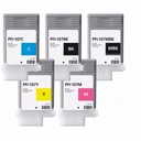 5X PFI-107 CMYK INK для Canon IPF670 IPF680 IPF685