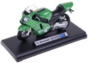 МОДЕЛЬ KAWASAKI NINJA ZX-12R МЕТАЛЛИЧЕСКИЙ МОТОР WELLY 1:18