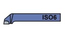 Боковой токарный нож ISO6L - DIN4980 16x16 мм левый