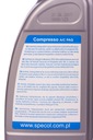 Масло для компрессоров кондиционера PAG 46 UV 1 литр
