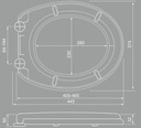 ONNLINE WC sedátko univerzálne duroplast pomaly padajúce 05087 Značka Bisk