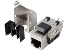 РАЗЪЕМ RJ45 KEYSTONE SOCKET 90 FTP CAT 5e 45x45