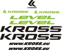 Наклейки на велосипед KROSS LEVEL 53-5G РАЗНЫЕ ЦВЕТА