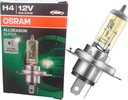 Лампа OSRAM All Season Super YELLOW H4 12V 30%