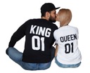 Толстовка СВИТШОТ ДЛЯ ПАР ВЛЮБЛЕННЫХ комплект KING QUEEN