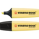 STABILO HIGHLIGHTER BOSS ХАЙЛАЙТЕРЫ ПАСТЕЛЬ-ЖЕЛТЫЙ