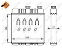 NEW CONDITION HEATER TYPE BEHR OPEL ZAFIRA A ASTRA G 2 photo 4 - milautoparts-fr.ukrlive.com