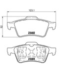 DISCS MIKODA 1739L BEARING PADS LAGUNA II REAR photo 4 - milautoparts-fr.ukrlive.com