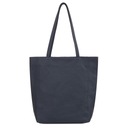 granatowa torebka skórzana worek shopper bag a4 torba skórzna polska