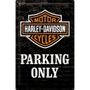 Вывеска HARLEY-DAVIDSON ТОЛЬКО ПАРКОВКА 40x60