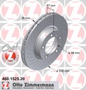 ZIMMERMANN DISCS FRONT PORSCHE 911 996 997 318MM photo 1 - milautoparts-fr.ukrlive.com