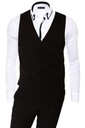 Деловой мужской жилет Elegant Classic, размер 50, черный
