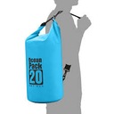 BATOH NEPREMOKAVÝ OCEAN PACK DRY BAG TAŠKA 20L MODRÁ Ďalšie vlastnosti nastaviteľný popruh rukoväť na prenášanie odolnosť voči vode