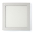 LED PANEL NATYKOVÝ ŠTVOREC 18W STROPNÉ SVIETIDLO BIELY TEPLÝ 3000K Kód výrobcu PL-NA-K-18W-BN