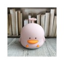 Силиконовая утка LAMP розовая лампа DUCK