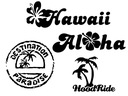 Наклейка на автомобиль ALOHA PARADISE HAWAII XL