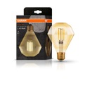 Osram LED svetelný zdroj Deco Diamond, 4 W, 470 lm, teplá biela, E27 VINTAGE Počet kusov 1 ks