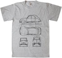 CITROEN 2CV KOSZULKA AVEC NADRUKIEM T-SHIRT photo 1 - milautoparts-fr.ukrlive.com